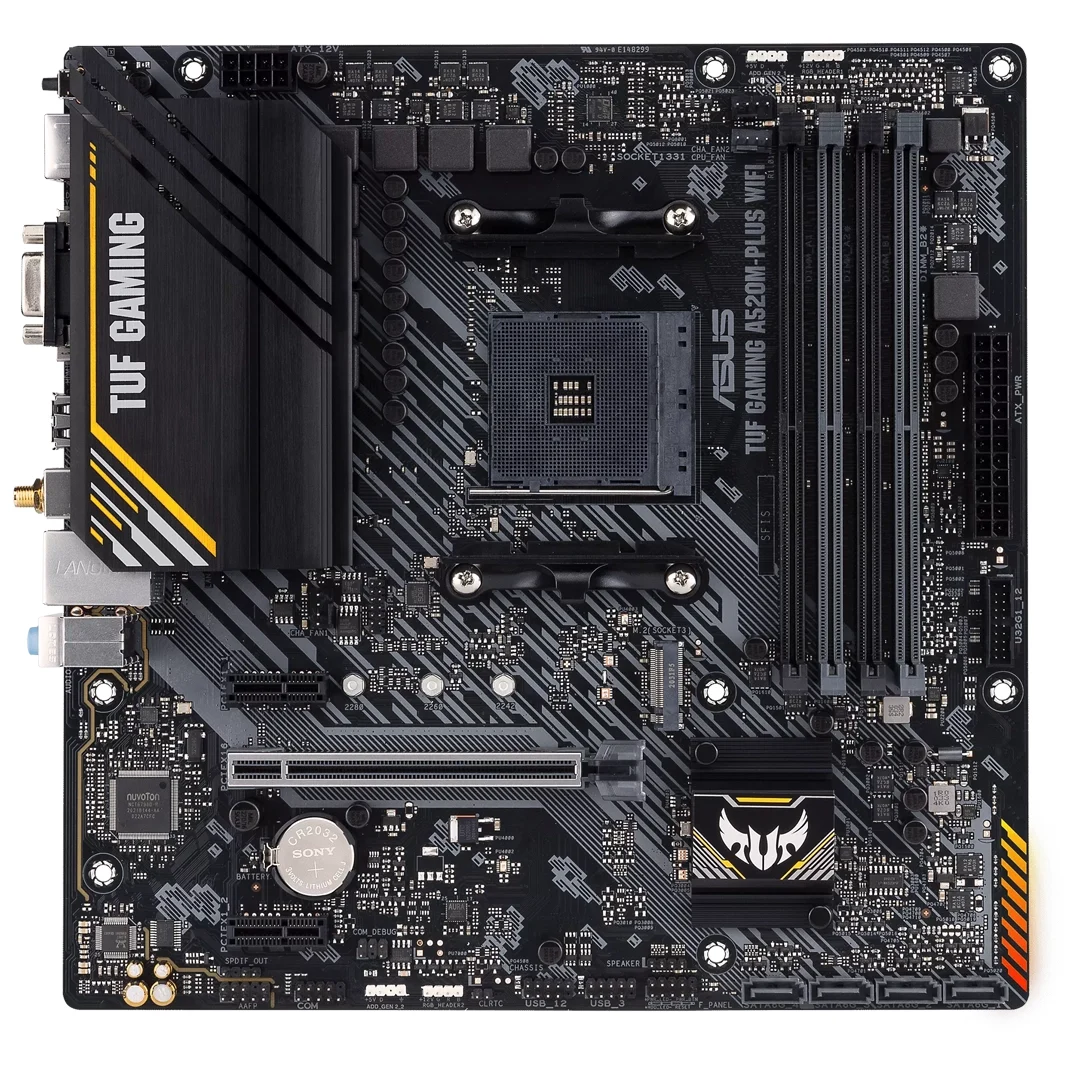 مادربرد ایسوس مدل TUF GAMING A520M-PLUS WIFI DDR4