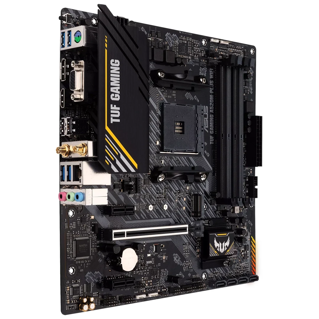 مادربرد ایسوس مدل TUF GAMING A520M-PLUS WIFI DDR4