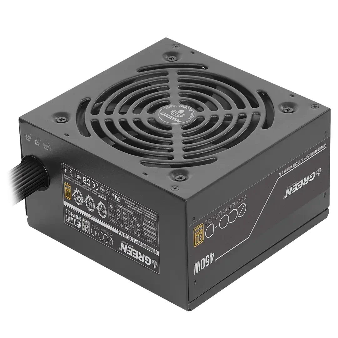 پاور 450 وات گرین مدل GP450A-ECO D