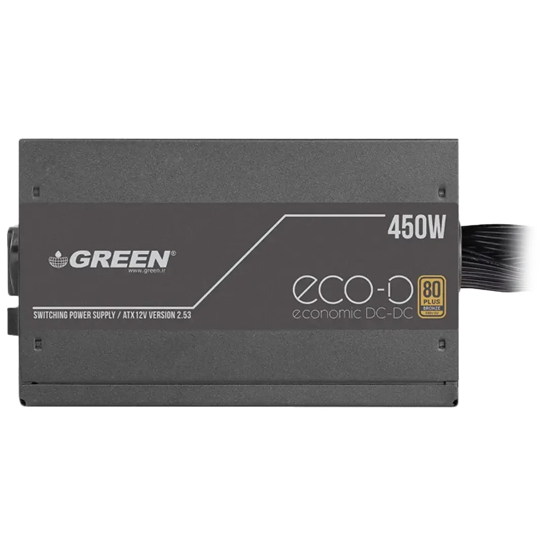 پاور 450 وات گرین مدل GP450A-ECO D