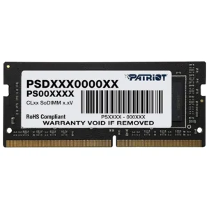 رم لپ تاپ DDR4 تک کاناله 3200 مگاهرتز CL22 پاتریوت مدل Signature Line ظرفیت 16 گیگابایت
