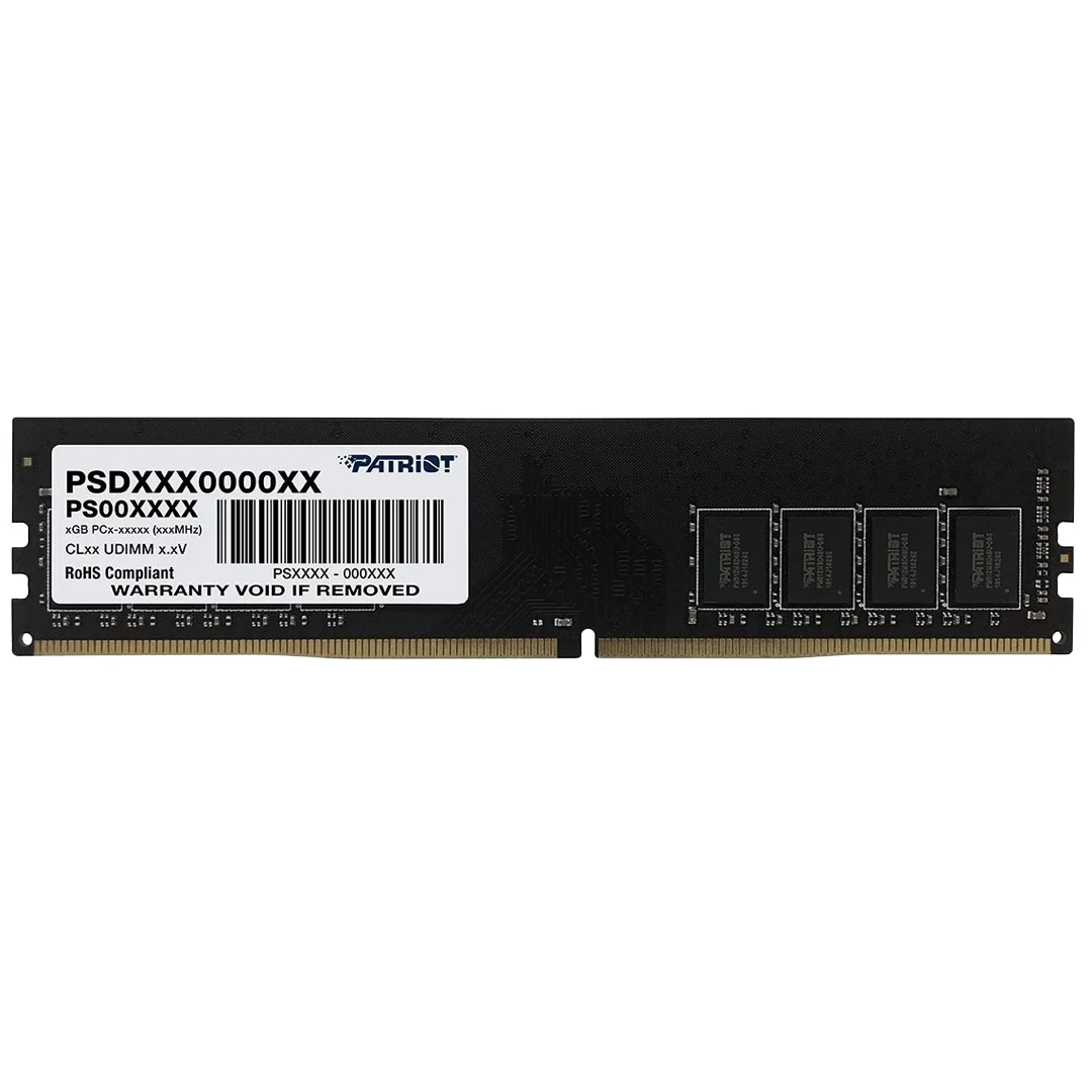 رم دسکتاپ DDR4 تک کاناله 3200 مگاهرتز CL22 پاتریوت مدل Signature Line ظرفیت 8 گیگابایت