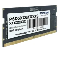 رم لپ تاپ DDR5 تک کاناله 5200 مگاهرتز پاتریوت مدل Signature Line ظرفیت 16 گیگابایت
