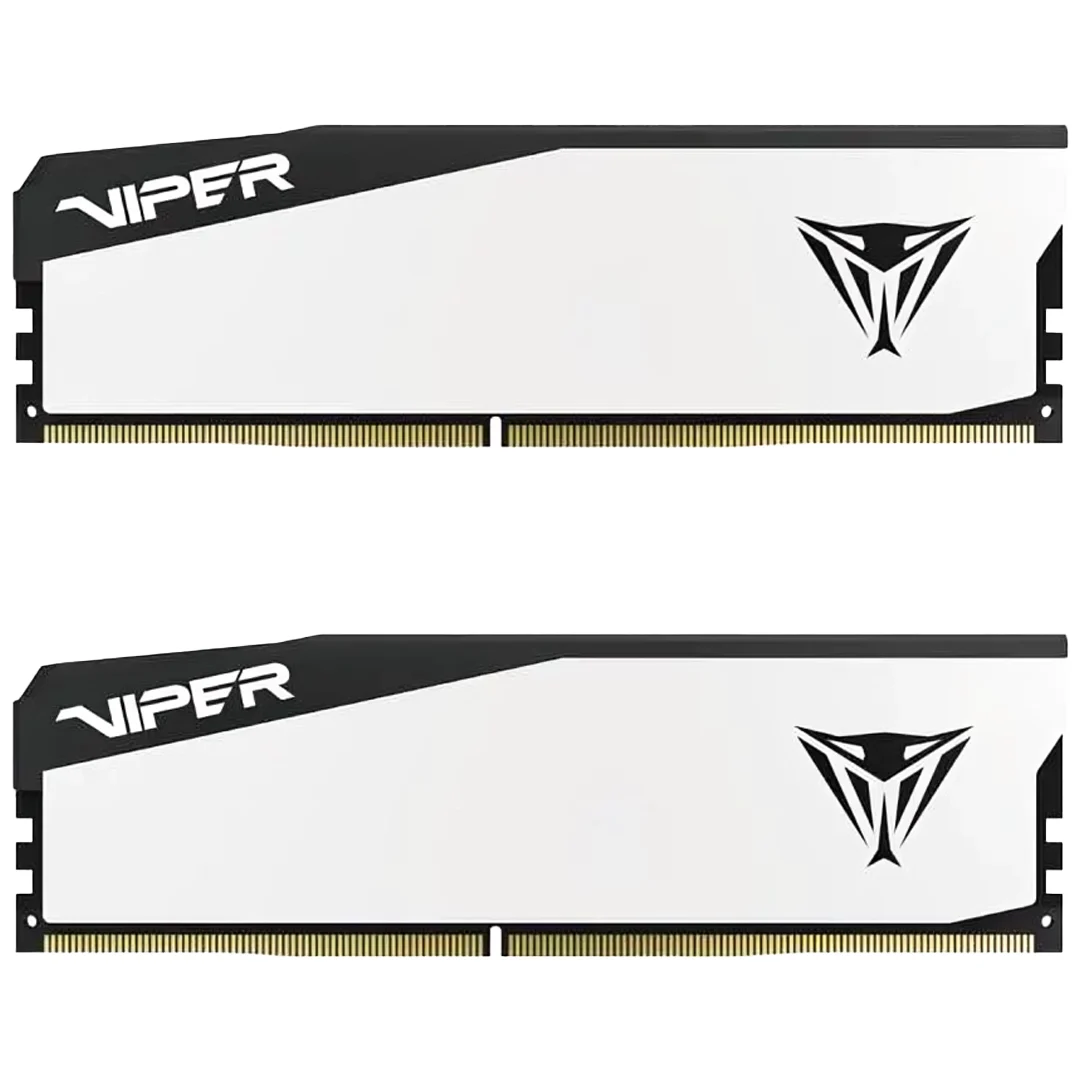 رم دسکتاپ DDR5 دو کاناله 6000 مگاهرتز CL30 پاتریوت مدل Viper Elite 5 ظرفیت 32 گیگابایت