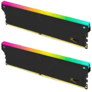 رم دسکتاپ DDR5 دوکاناله 6000 مگاهرتز CL28 وی کالر مدل Manta XSky RGB ظرفیت 32 گیگابایت