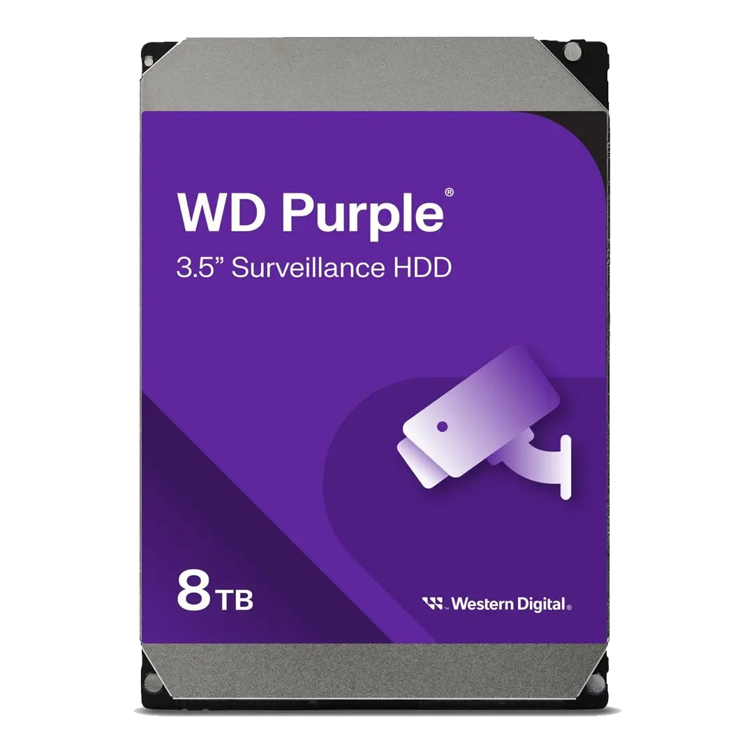 هارد اینترنال وسترن دیجیتال مدل Purple ظرفیت 8 ترابایت