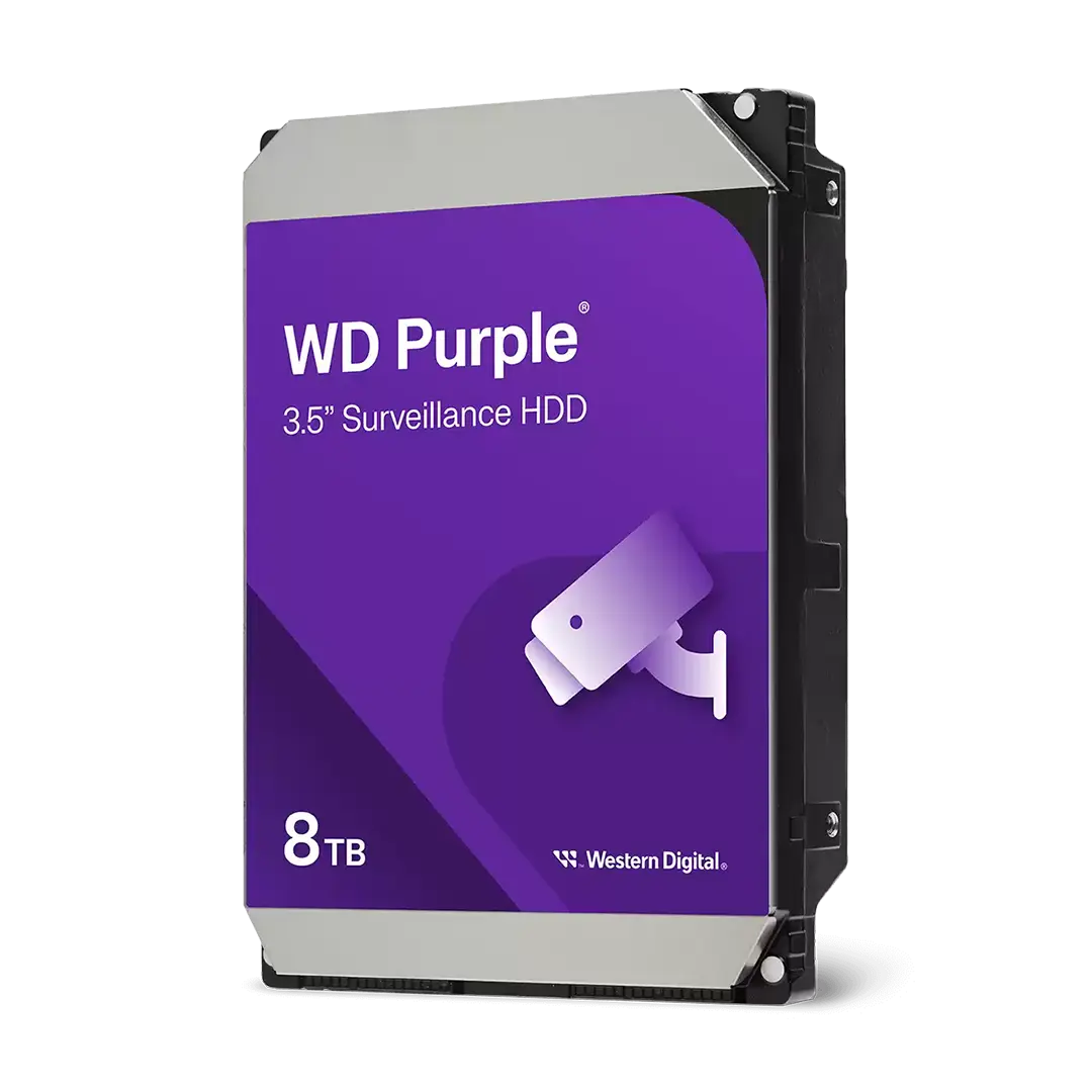 هارد اینترنال وسترن دیجیتال مدل Purple ظرفیت 8 ترابایت