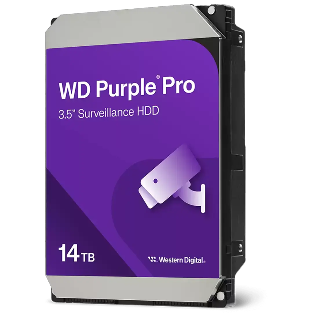 هارد اینترنال وسترن دیجیتال مدل Purple Pro ظرفیت 14 ترابایت