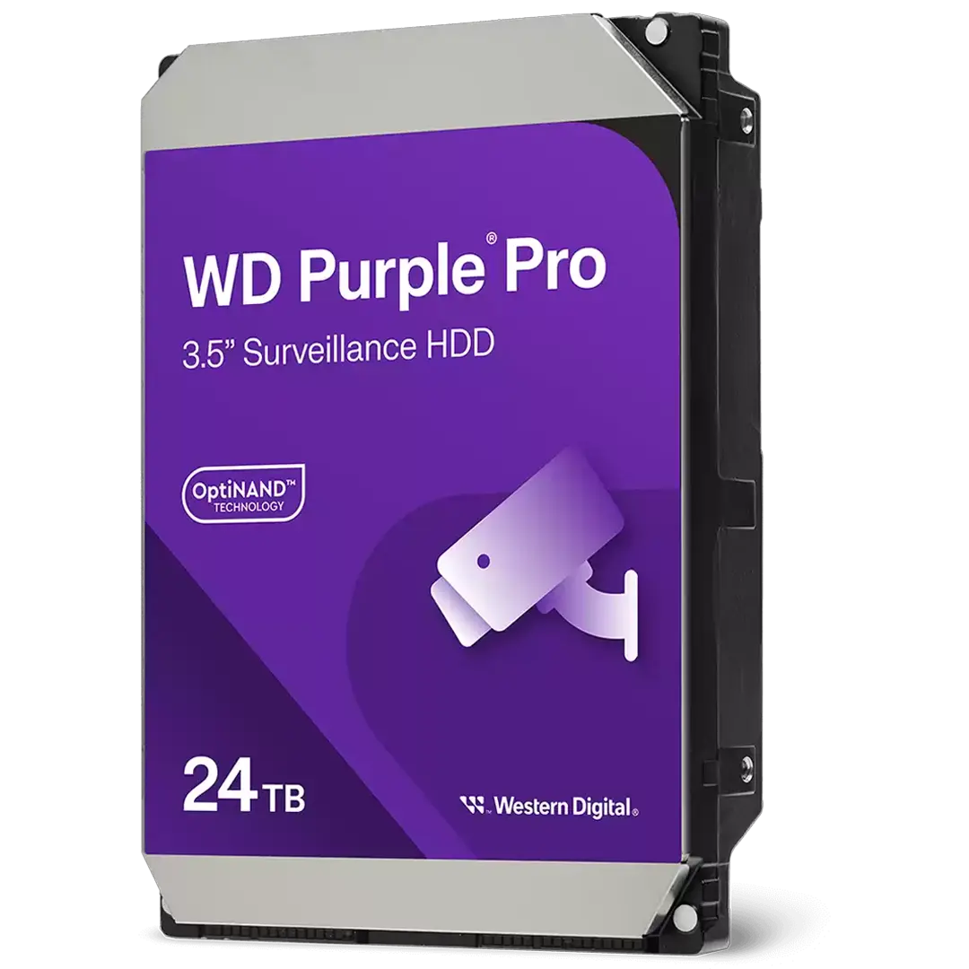 هارد اینترنال وسترن دیجیتال مدل Purple Pro ظرفیت 24 ترابایت
