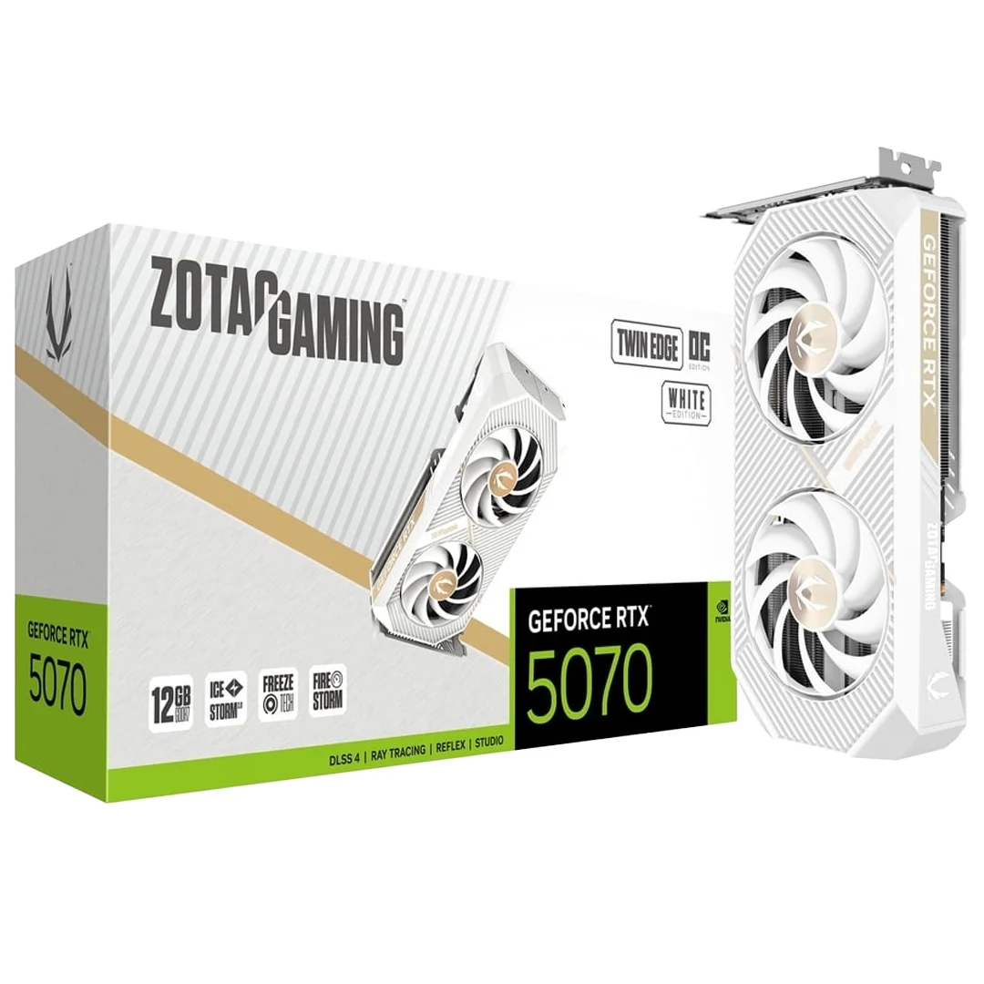 کارت گرافیک زوتک مدل GAMING GeForce RTX 5070 Twin Edge 12GB OC Edition GDDR7