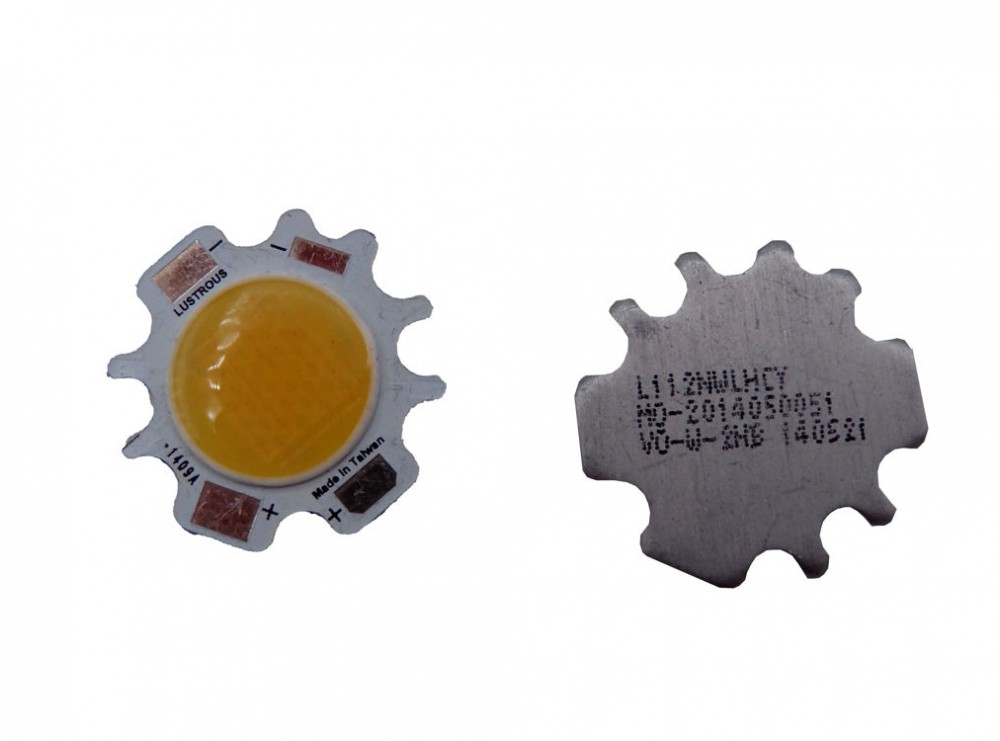LED COB سفید آفتابی 10W مدل LUSTROUS L112CL