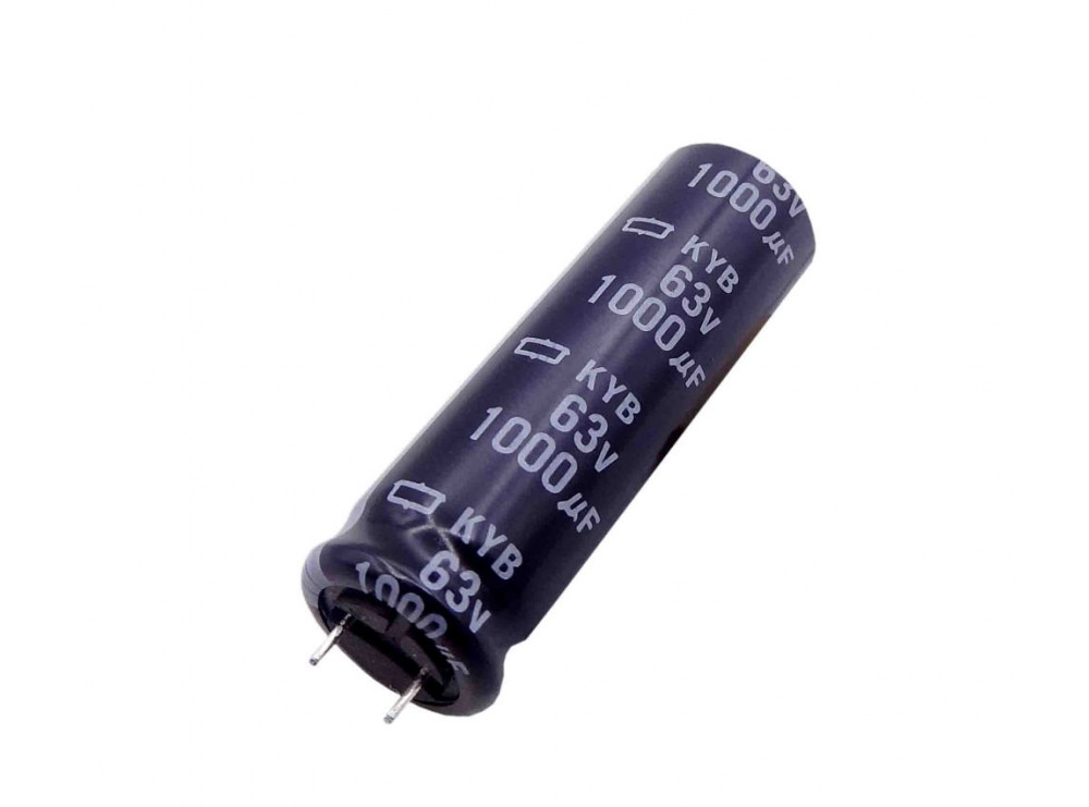 خازن الکترولیتی 1000uF / 63V ژاپنی مارک NIPPON